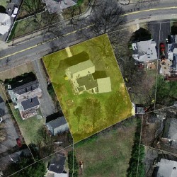 334 Auburndale Ave, Newton MA 02466-1221 aerial view