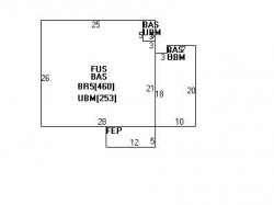 965 Walnut St, Newton MA 02461-1133 floor plan