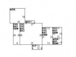 501 Beacon St, Newton MA 02459 floor plan