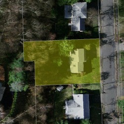 78 Lovett Rd, Newton MA 02459-3106 aerial view