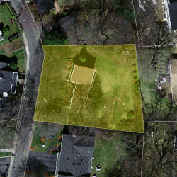 38 Troy Ln, Newton MA 02468-1016 aerial view