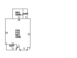 46 Lowell Ave, Newton MA  02460-1615 floor plan