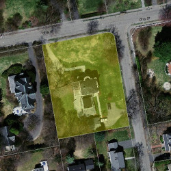 292 Otis St, Newton MA  02465-2566 aerial view