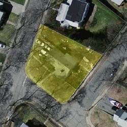 119 Fair Oaks Ave, Newton MA  02460-1154 aerial view