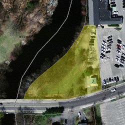 391 Elliot St, Newton MA 02464-1126 aerial view