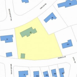 49 Farlow Rd, Newton MA 02458-2457 plot plan