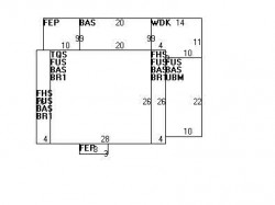 250 Ward St, Newton MA 02459-1220 floor plan
