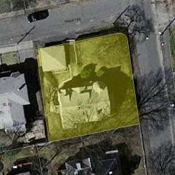 77 Central Ave, Newton MA 02460-1717 aerial view