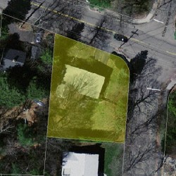 79 Dedham St, Newton MA 02461-2134 aerial view