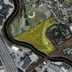 1165 Chestnut St, Newton MA 02464-1308 aerial view