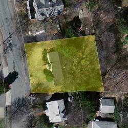 62 Woodcliff Rd, Newton MA 02461-1806 aerial view