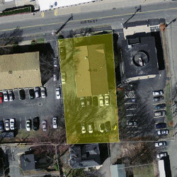 46 Austin St, Newton MA 02460-1861 aerial view