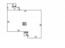8 Burrage Rd, Newton MA 02459-1231 floor plan