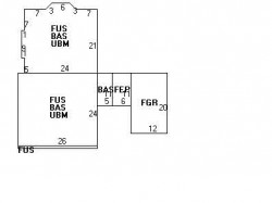516 Grove St, Newton MA 02462-1411 floor plan