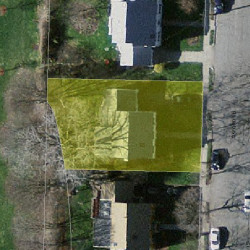 93 Oxford Rd, Newton MA 02459-2408 aerial view