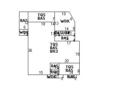 282 Linwood Ave, Newton MA 02460-1438 floor plan