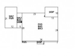 127 Bellevue St, Newton MA 02458-1920 floor plan