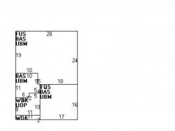 139 Melrose St, Newton MA  02466-1109 floor plan