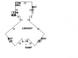 375 Auburn St, Newton MA 02466-1802 floor plan