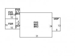 50 Cochituate Rd, Newton MA 02461-1404 floor plan