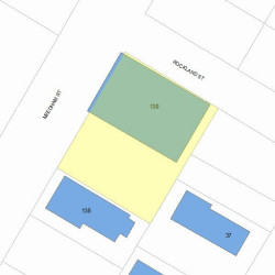 130 Needham St, Newton MA 02464-1506 plot plan