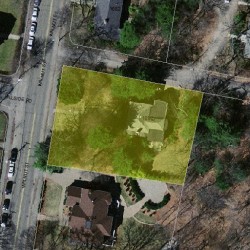 1090 Walnut St, Newton MA 02461-1264 aerial view