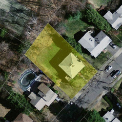 97 Dorcar Rd, Newton MA 02459-3402 aerial view