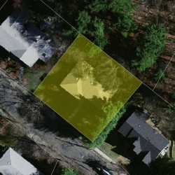 88 Nardell Rd, Newton MA  02459-2821 aerial view