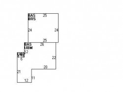 45 Dedham St, Newton MA  02461-2133 floor plan