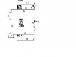 53 Stearns St, Newton MA  02459-2441 floor plan