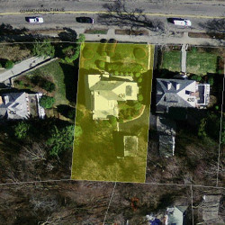 436 Commonwealth Ave, Newton MA 02459-1333 aerial view