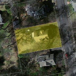 43 Bowdoin St, Newton MA 02461-1452 aerial view