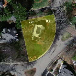 45 Orient Ave, Newton MA 02459-1425 aerial view