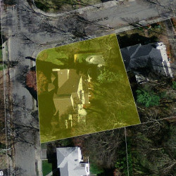 40 Redwood Rd, Newton MA 02459-3126 aerial view