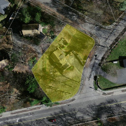 501 Beacon St, Newton MA 02459 aerial view