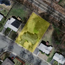 108 Stanley Rd, Newton MA 02468-2325 aerial view