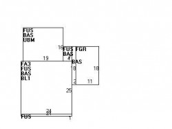 44 Pierrepont Rd, Newton MA  02462-1127 floor plan