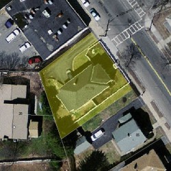 79 Waltham St, Newton MA 02465-1327 aerial view