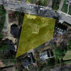 199 Collins Rd, Newton MA  02468-2237 aerial view