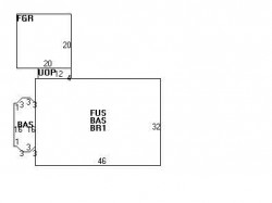 4 Bowers St, Newton MA 02460-1903 floor plan