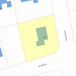 69 Olde Field Rd, Newton MA  02459-2756 plot plan