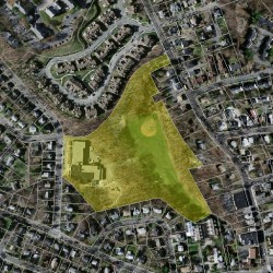 280 Cypress St, Newton MA  02459-2280 aerial view