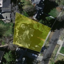 46 Rosalie Rd, Newton MA 02459-3131 aerial view