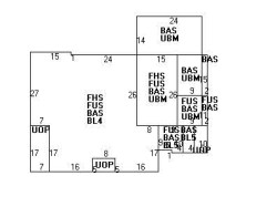 74 Country Club Rd, Newton MA  02459-3064 floor plan