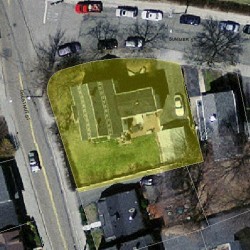 984 Chestnut St, Newton MA 02464-1102 aerial view