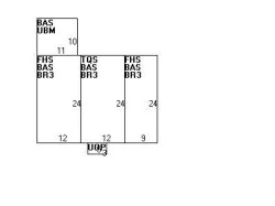185 Christina St, Newton MA 02461-1915 floor plan