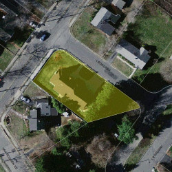 228 Wiswall Rd, Newton MA  02459-3544 aerial view