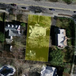 412 Commonwealth Ave, Newton MA 02459-1333 aerial view