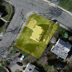 55 Colella Rd, Newton MA  02459-3623 aerial view