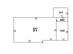 100 Truman Rd, Newton MA 02459-2665 floor plan